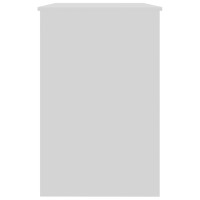 Produktbild för Skrivbord vit 100x50x76 cm konstruerat trä