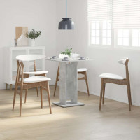 Produktbild för Bistrobord betonggrå 60x60x75 cm konstruerat trä