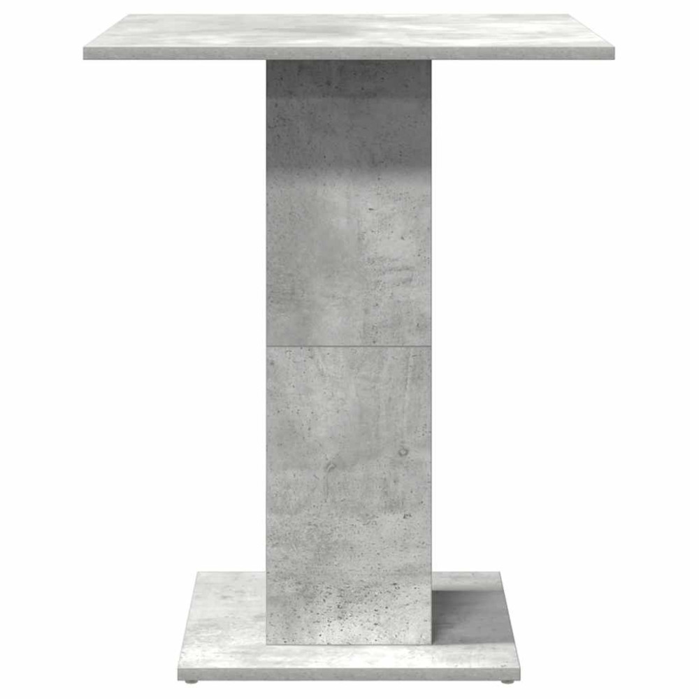 Produktbild för Bistrobord betonggrå 60x60x75 cm konstruerat trä