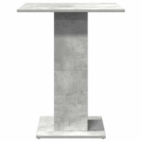 Produktbild för Bistrobord betonggrå 60x60x75 cm konstruerat trä