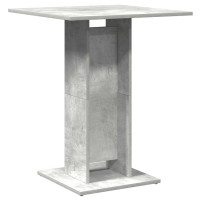 Produktbild för Bistrobord betonggrå 60x60x75 cm konstruerat trä