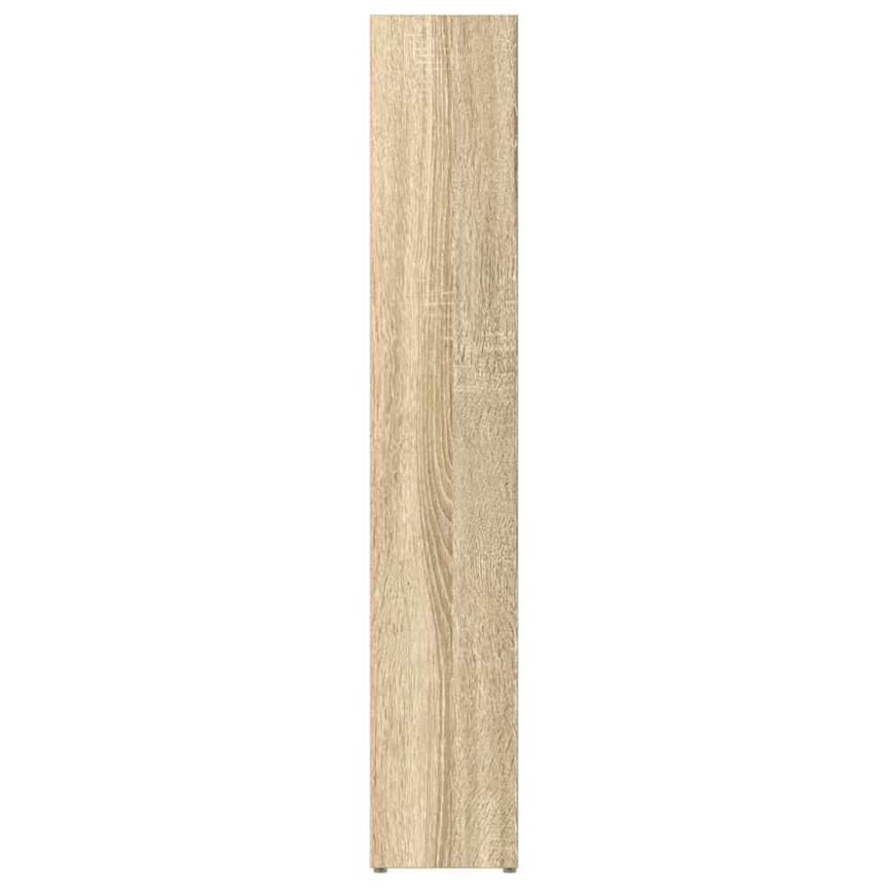 Produktbild för CD-hyllor 2 st sonoma-ek 21x16x93,5 cm spånskiva