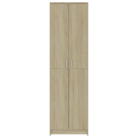 Produktbild för Hallgarderob sonoma-ek 55x25x189 cm konstruerat trä