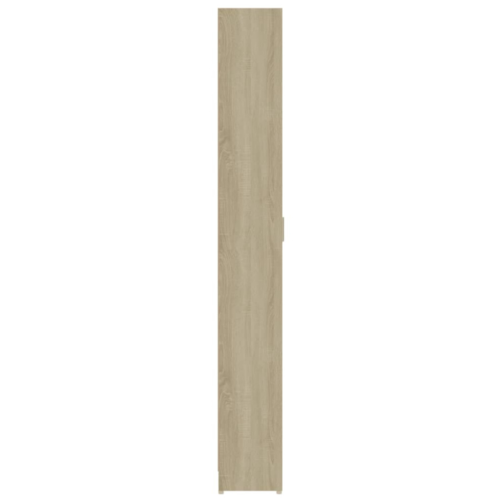 Produktbild för Hallgarderob sonoma-ek 55x25x189 cm konstruerat trä