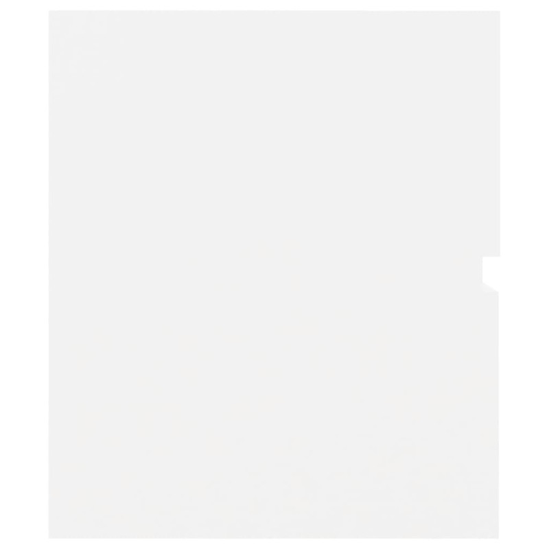 Produktbild för Tvättställsskåp vit 60x38,5x45 cm spånskiva