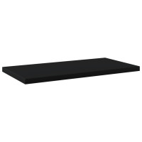 Produktbild för Hyllplan 4 st svart 40x20x1,5 cm konstruerat trä