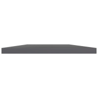 Produktbild för Hyllplan 4 st grå högglans 40x30x1,5 cm konstruerat trä