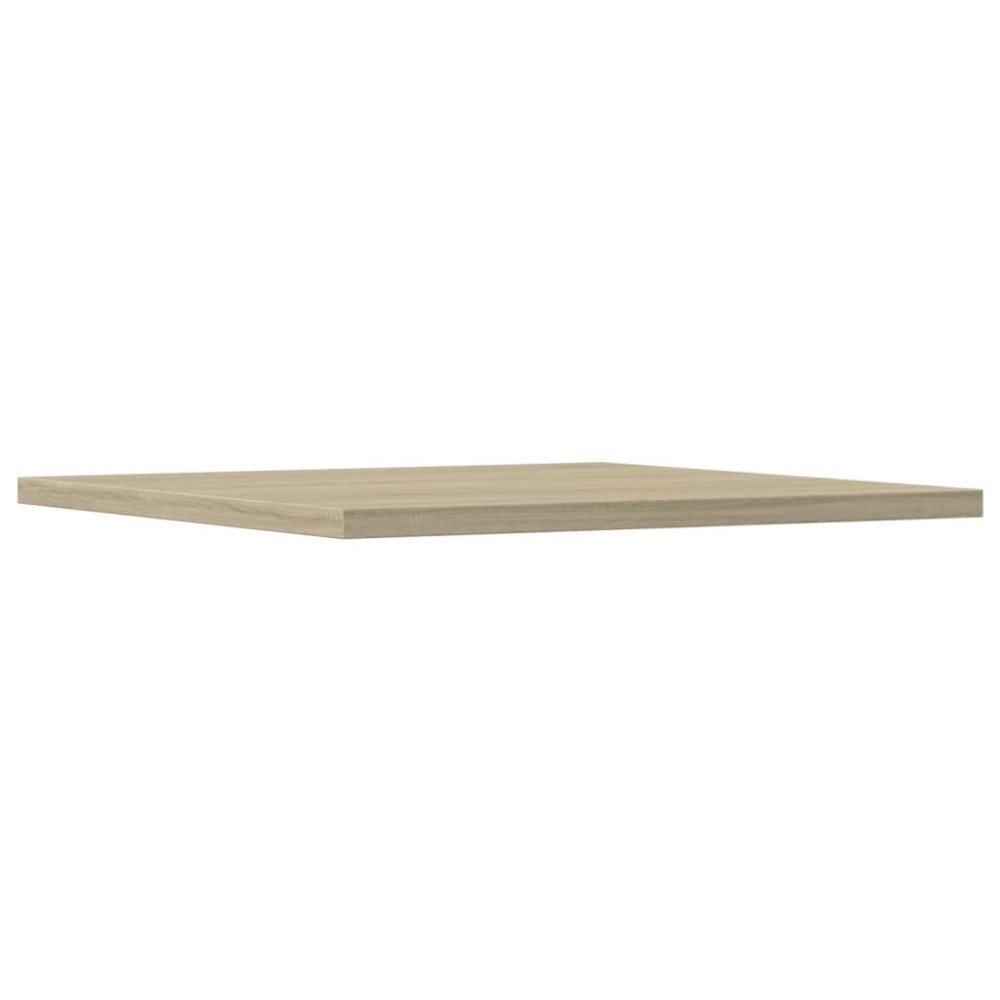 Produktbild för Hyllplan 4 st sonoma-ek 40x40x1,5 cm konstruerat trä