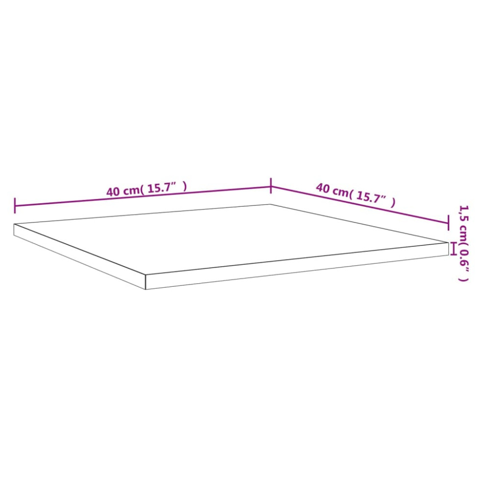 Produktbild för Hyllplan 4 st sonoma-ek 40x40x1,5 cm konstruerat trä