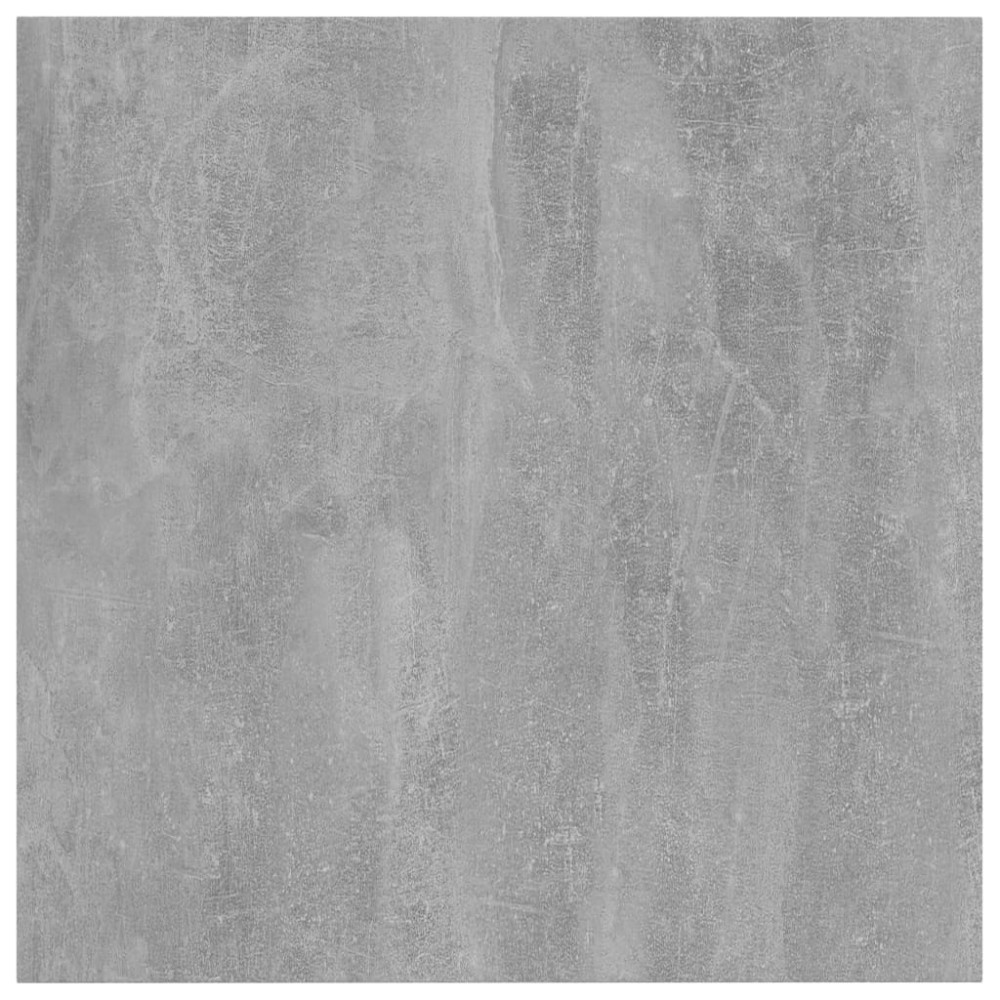 Produktbild för Hyllplan 4 st betonggrå 40x40x1,5 cm konstruerat trä
