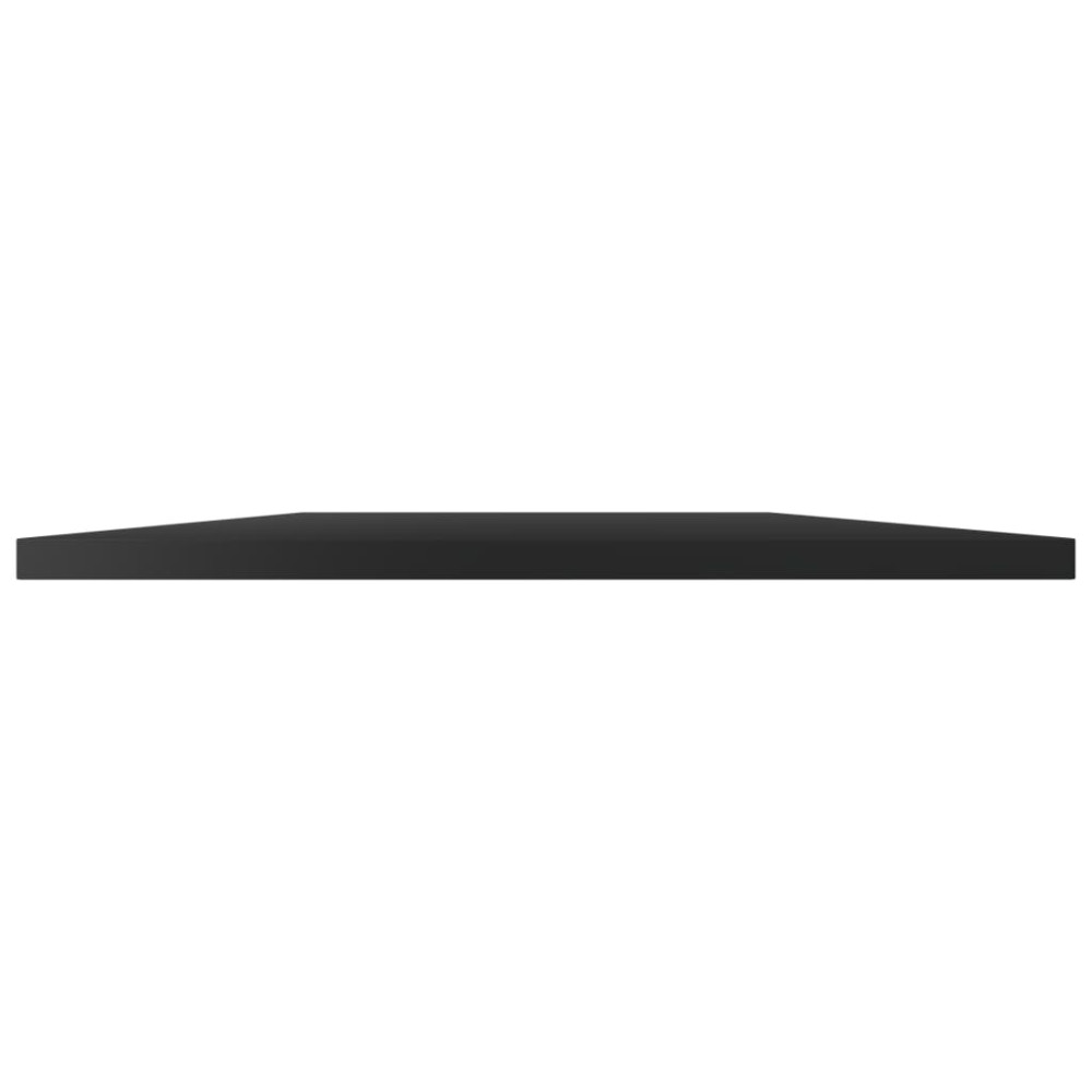Produktbild för Hyllplan 8 st svart högglans 40x50x1,5 cm konstruerat trä