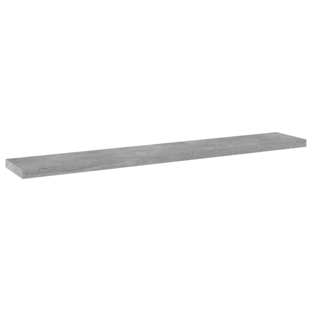 Produktbild för Hyllplan 8 st betonggrå 60x10x1,5 cm konstruerat trä