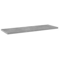 Produktbild för Hyllplan 4 st betonggrå 60x20x1,5 cm konstruerat trä