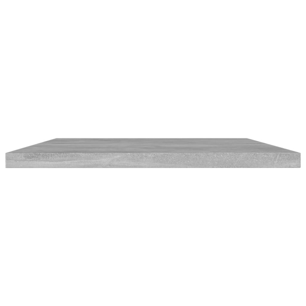 Produktbild för Hyllplan 4 st betonggrå 60x20x1,5 cm konstruerat trä