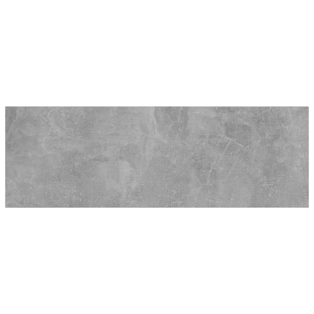 Produktbild för Hyllplan 4 st betonggrå 60x20x1,5 cm konstruerat trä