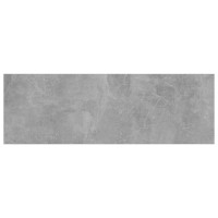 Produktbild för Hyllplan 4 st betonggrå 60x20x1,5 cm konstruerat trä