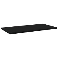 Produktbild för Hyllplan 4 st svart 60x30x1,5 cm spånskiva