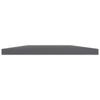 Produktbild för Hyllplan 8 st grå högglans 60x40x1,5 cm konstruerat trä