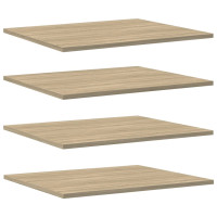 Produktbild för Hyllplan 8 st sonoma-ek 60x50x1,5 cm konstruerat trä