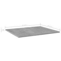 Produktbild för Hyllplan 8 st betonggrå 60x50x1,5 cm konstruerat trä