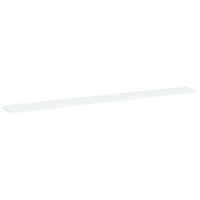 Produktbild för Hyllplan 4 st vit 100x10x1,5 cm konstruerat trä
