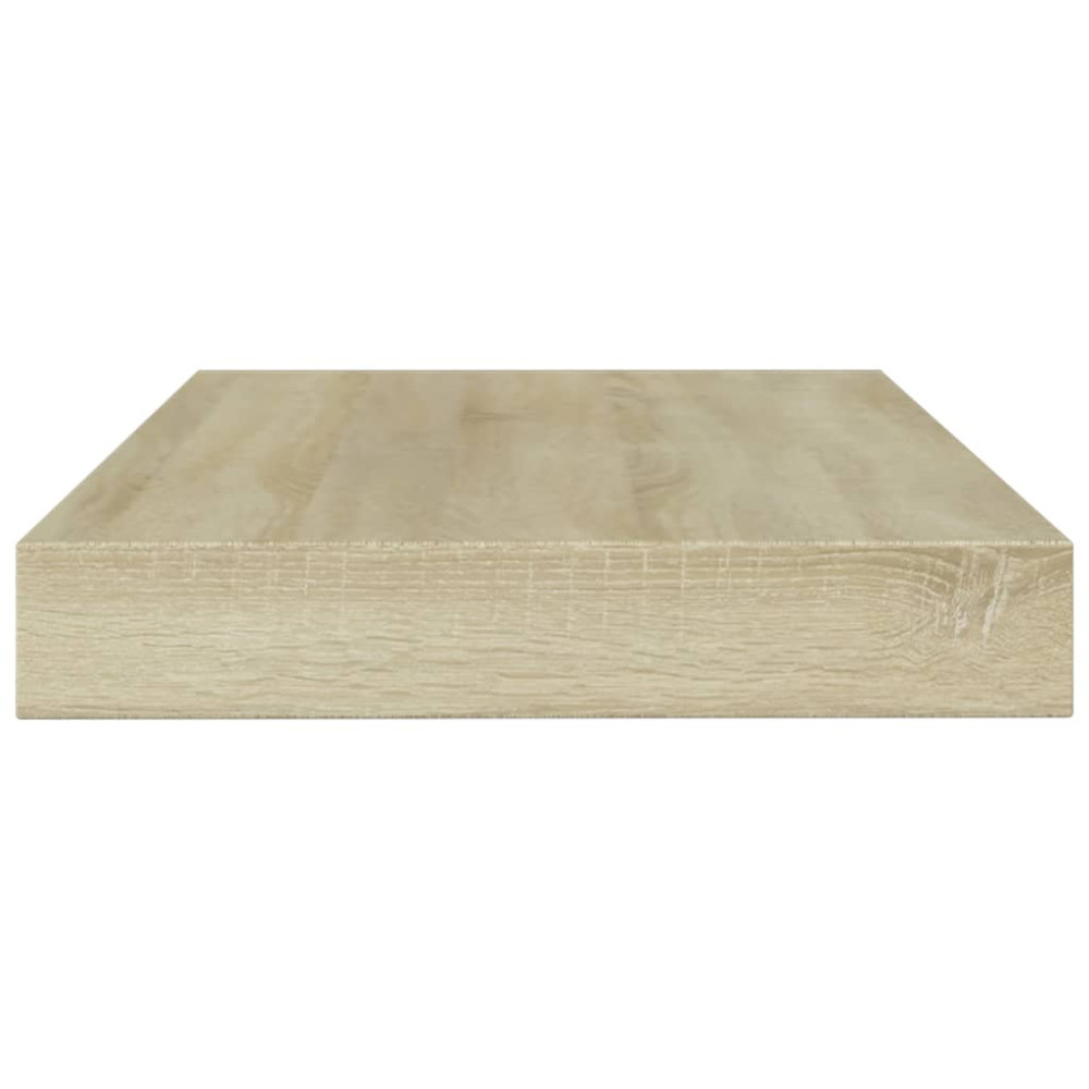 Produktbild för Hyllplan 4 st sonoma-ek 100x10x1,5 cm konstruerat trä