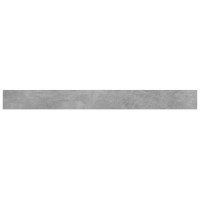 Produktbild för Hyllplan 4 st betonggrå 100x10x1,5 cm konstruerat trä