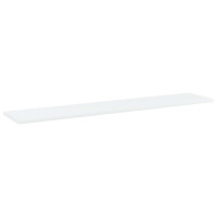 Produktbild för Hyllplan 4 st vit 100x20x1,5 cm konstruerat trä