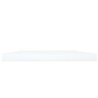 Produktbild för Hyllplan 4 st vit 100x20x1,5 cm konstruerat trä