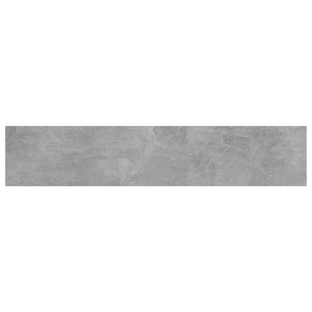 Produktbild för Hyllplan 4 st betonggrå 100x20x1,5 cm konstruerat trä