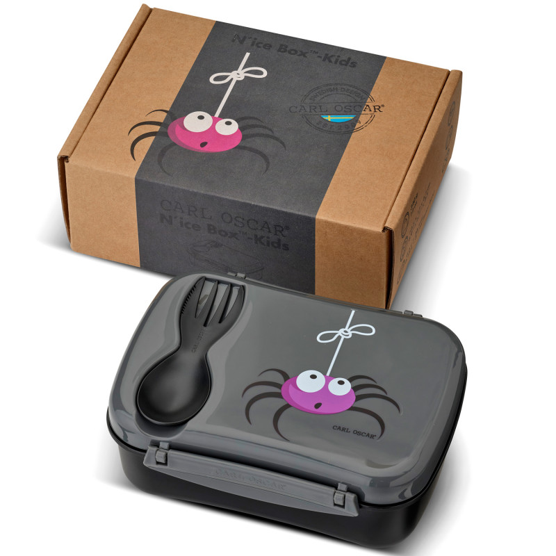 Produktbild för N'ice Box matlåda med kylblock Grå
