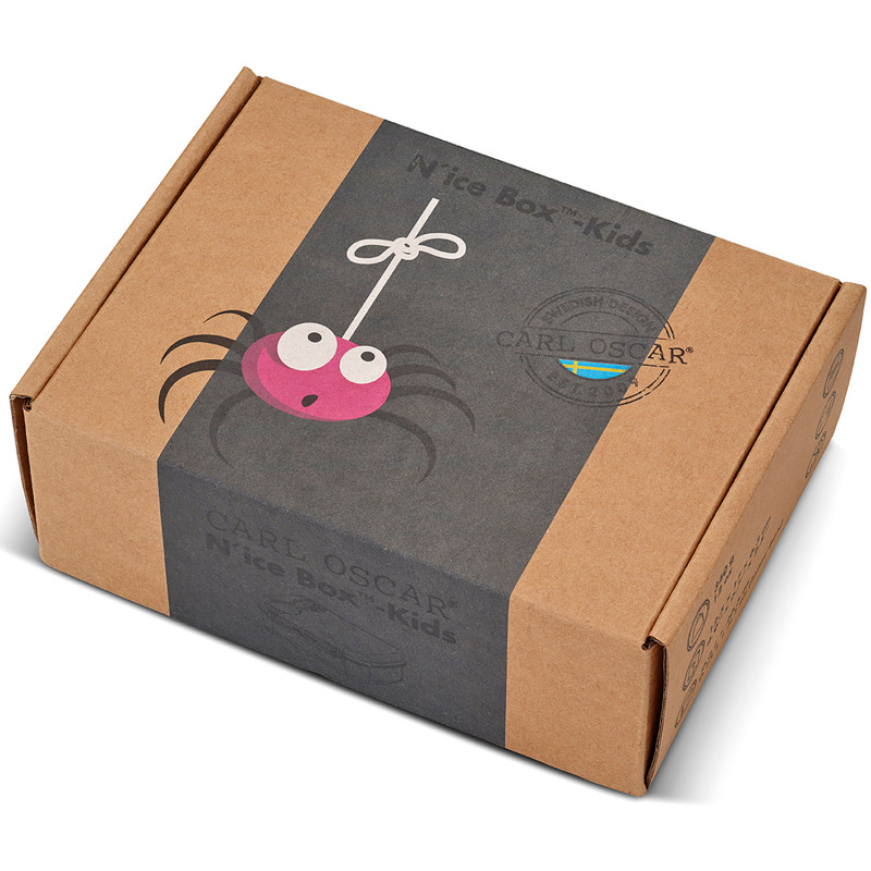 Produktbild för N'ice Box matlåda med kylblock Grå