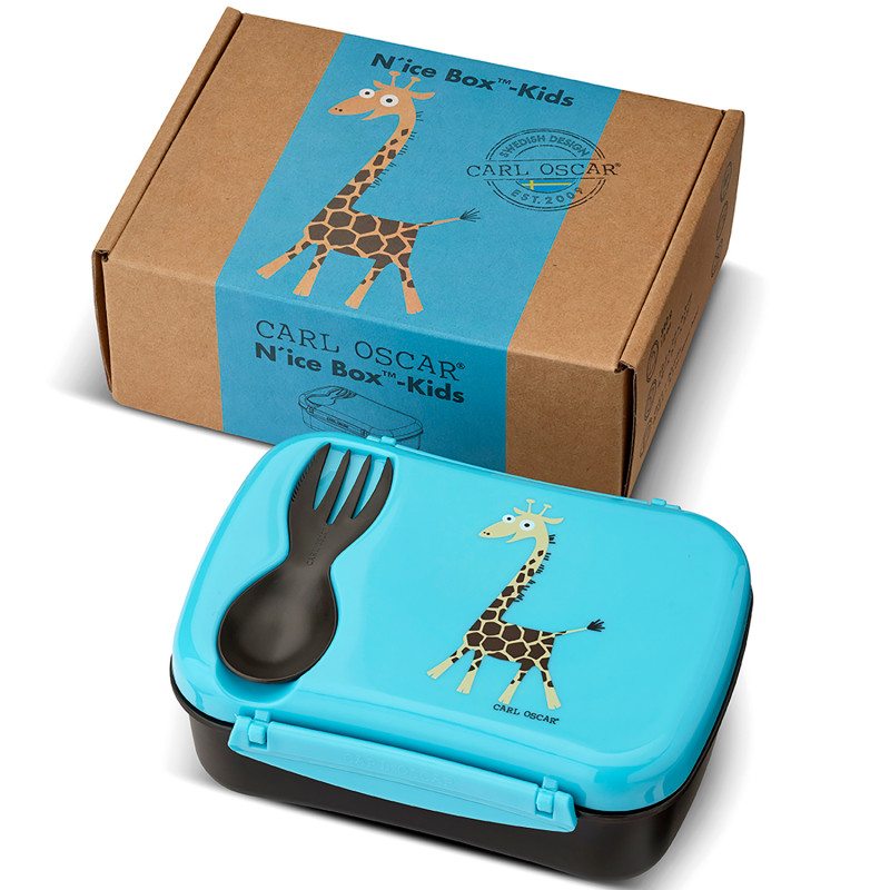 Produktbild för N'ice Box matlåda med kylblock Turkos