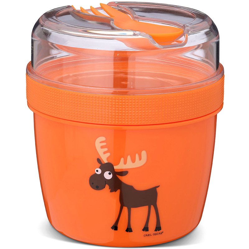 Produktbild för N'ice Cup - Matlåda med kylskiva Orange