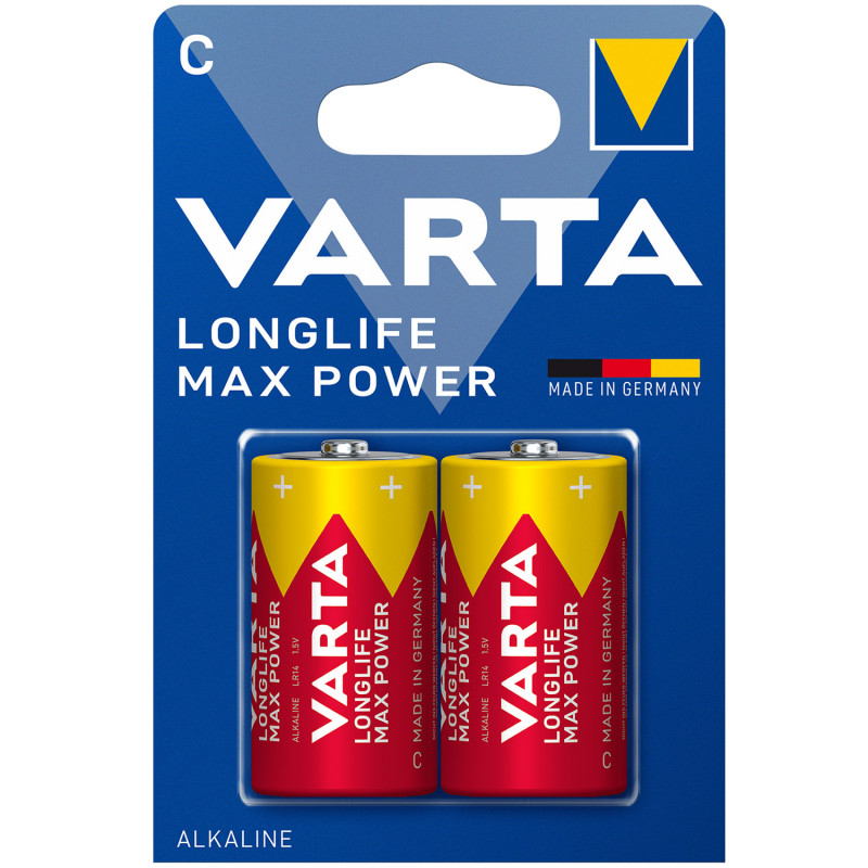 Produktbild för Longlife Max Power C / LR14 Batteri 2-pack