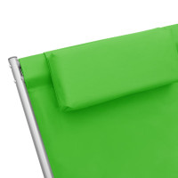 Produktbild för Gungstolar 2 st stål grön
