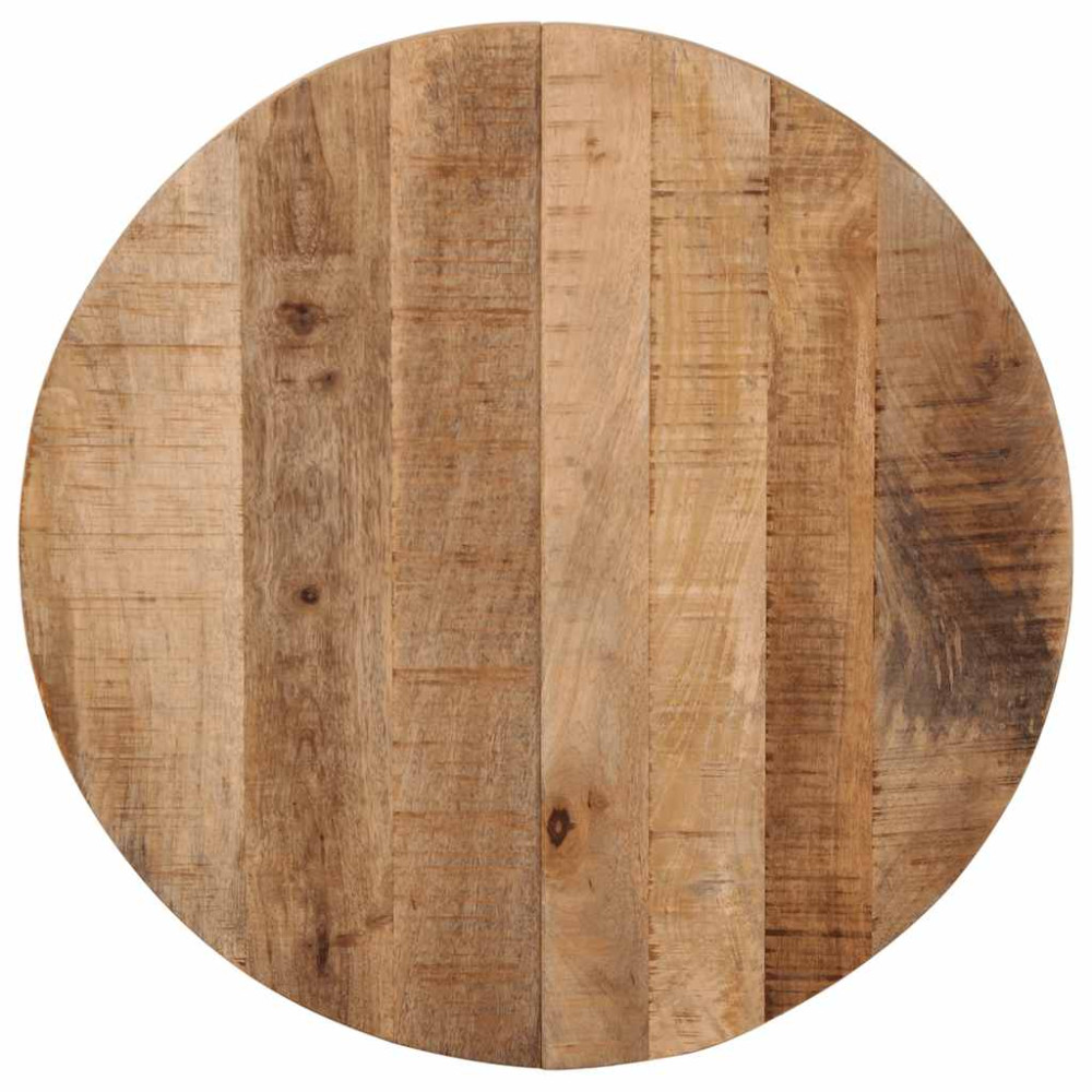 Produktbild för Cafébord Ø60x76 cm grovt mangoträ