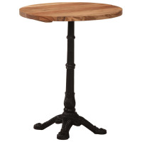 Produktbild för Cafébord Ø60x76 cm massivt akaciaträ