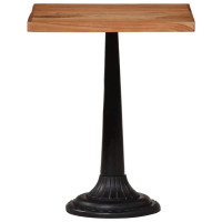 Produktbild för Cafébord 60x60x76 cm massivt akaciaträ