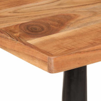 Produktbild för Cafébord 60x60x76 cm massivt akaciaträ