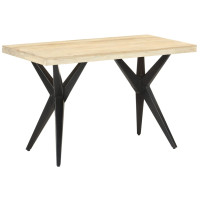 Produktbild för Matbord 120x60x76 cm massivt mangoträ