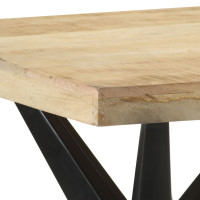 Produktbild för Matbord 120x60x76 cm massivt mangoträ