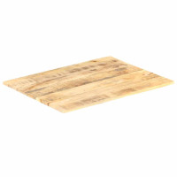 Produktbild för Bordsskiva i massivt mangoträ 15-16 mm 70x60 cm