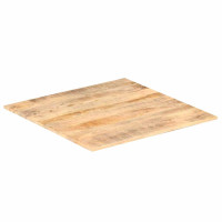Produktbild för Bordsskiva i massivt mangoträ 15-16 mm 70x70 cm
