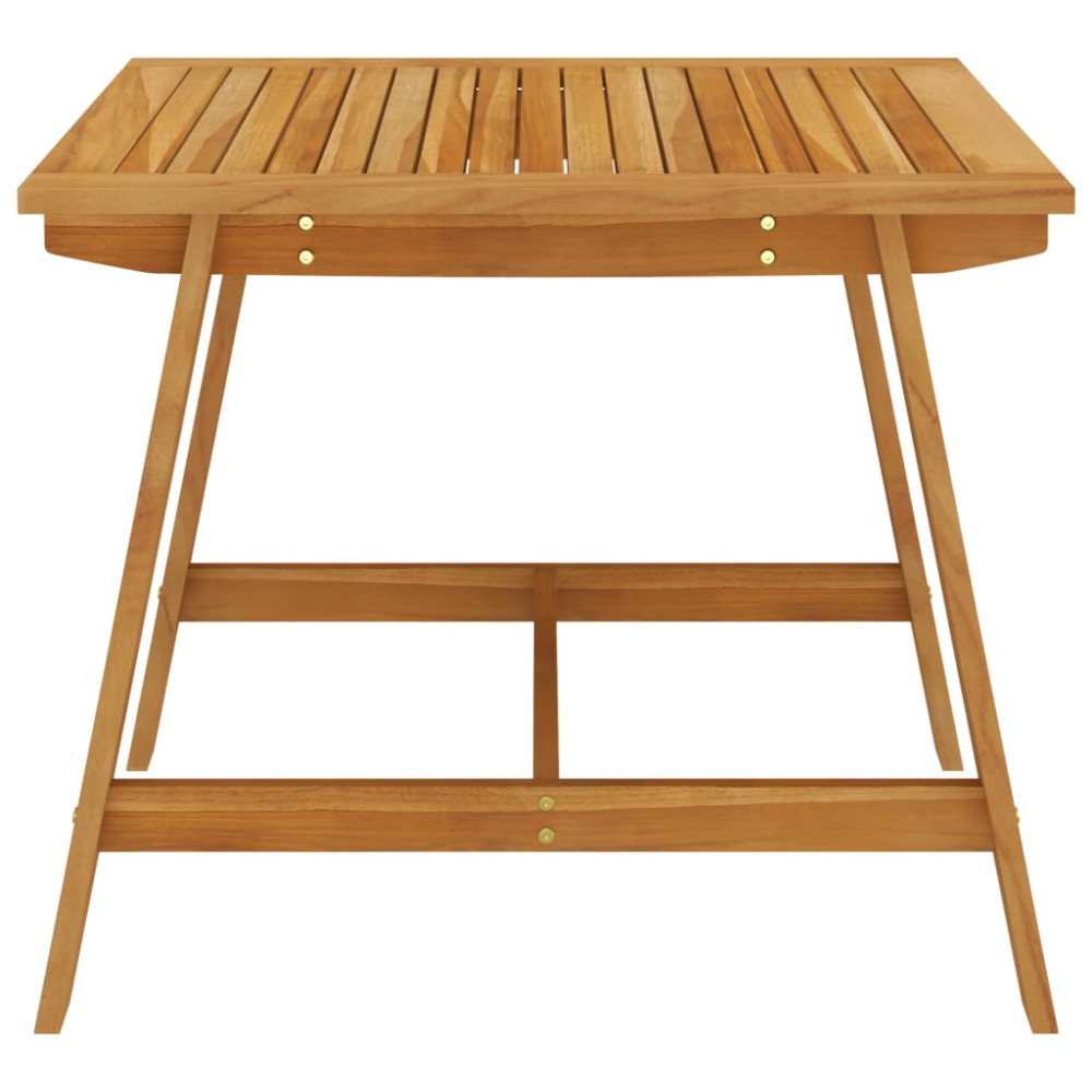 Produktbild för Trädgårdsbord 88x88x74 cm massivt akaciaträ