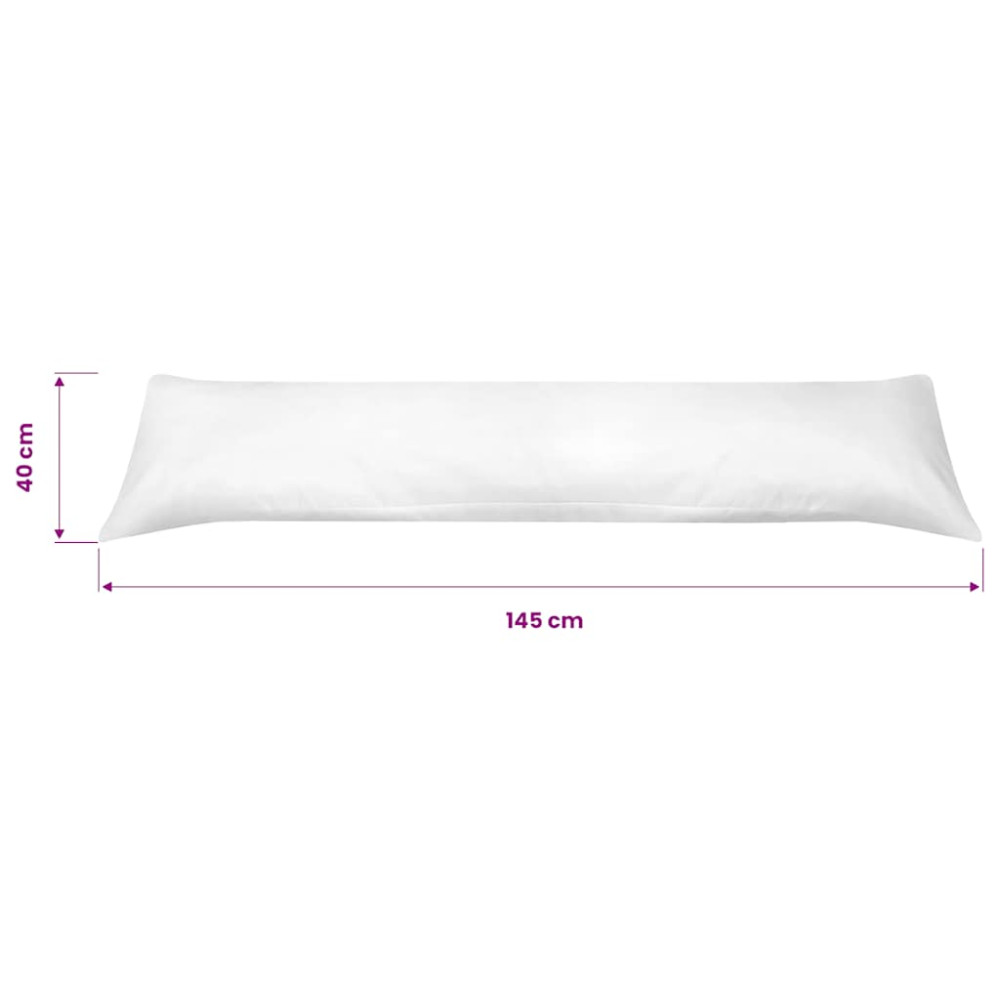 Produktbild för Gravidkudde 40x145 cm vit