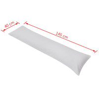 Produktbild för Gravidkudde 40x145 cm grå