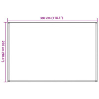 Produktbild för Tältmatta 250x300 cm HDPE grön