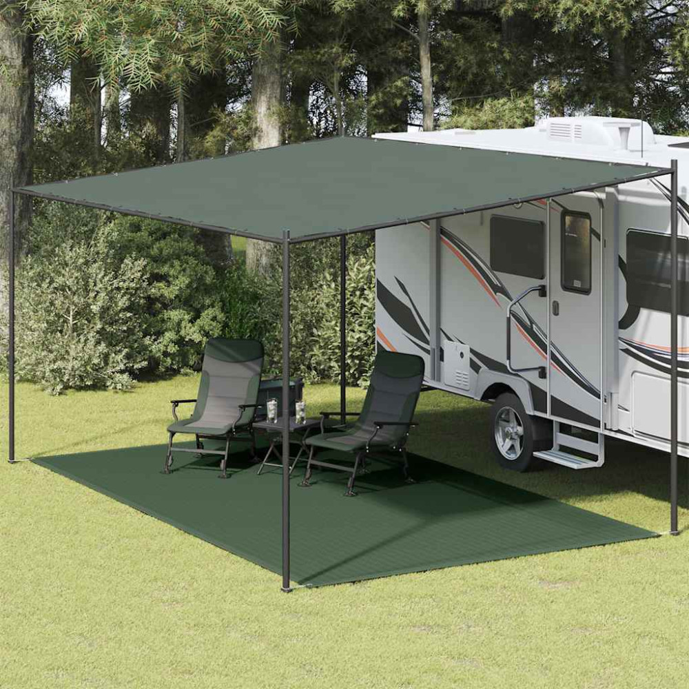 Produktbild för Tältmatta 300x500 cm HDPE grön