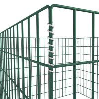 Produktbild för Kompostgaller kvadrat 100 x 100 x 70 cm